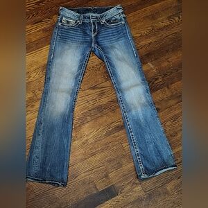 Vigoss Women's Boot Cut Jeans in Blue